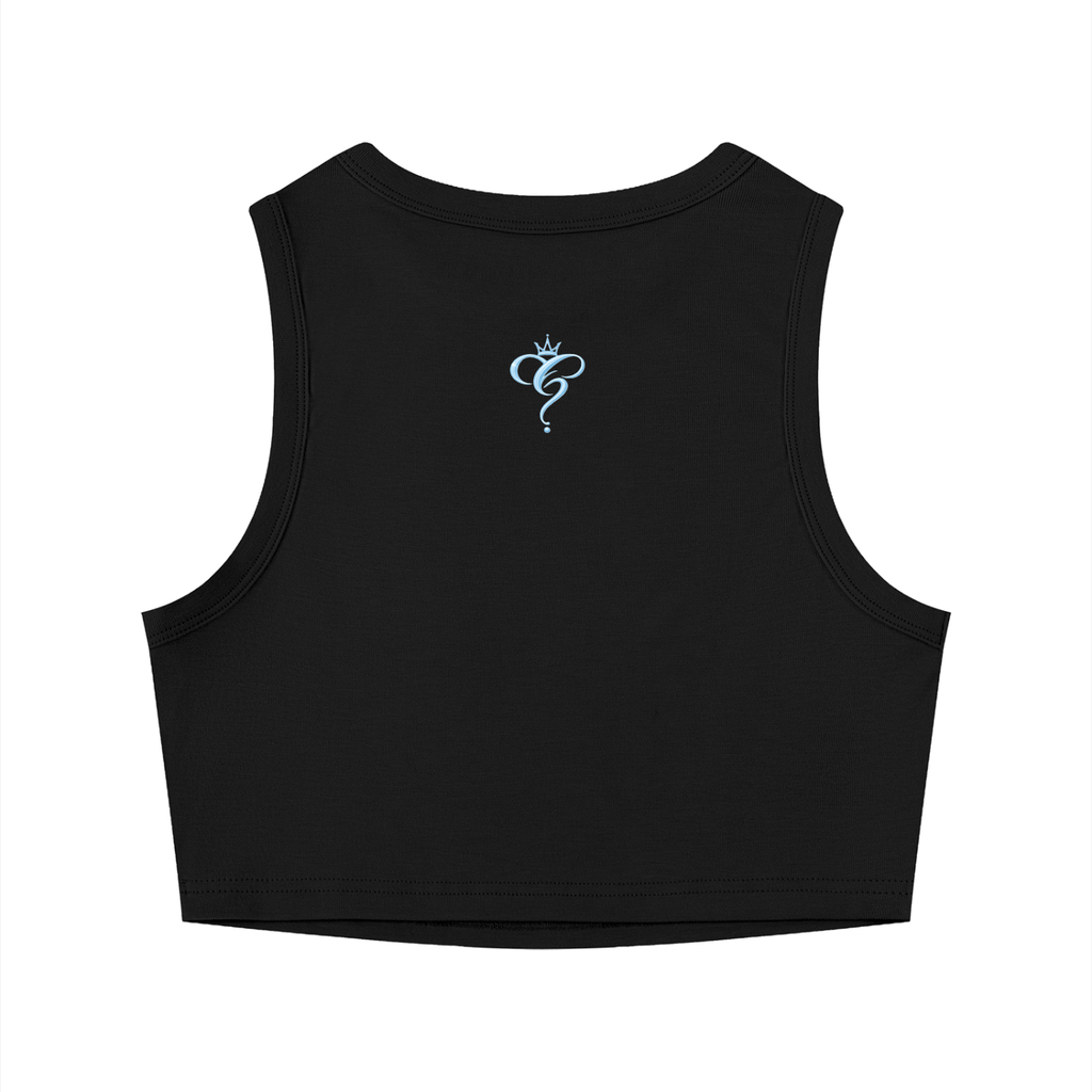 Crowned & Clueless BBY Tank-Blue Delulu