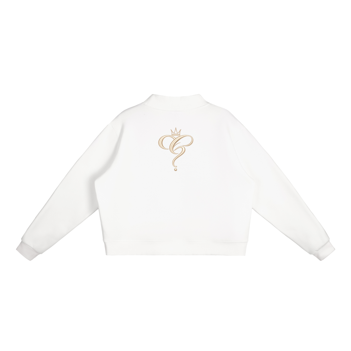 Crowned & Clueless Crew Neck-Butter Bby